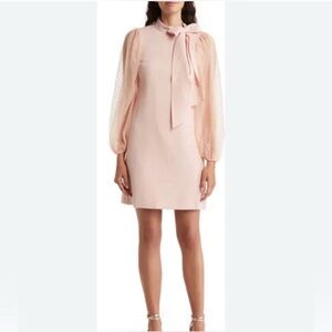 Vince Camuto Blush Long Sleeve Dress